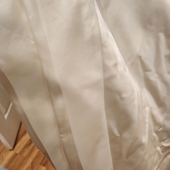 CASABLANCA ivory Bride Strappless Wedding Dress Size 4 - Picture 16 of 16